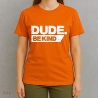 Dude Be Kind Kids Unity Day Orange Anti Bullying T-Shirt thumb 4