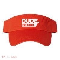 Dude Be Kind Kids Unity Day Orange Anti Bullying Visor thumb 0