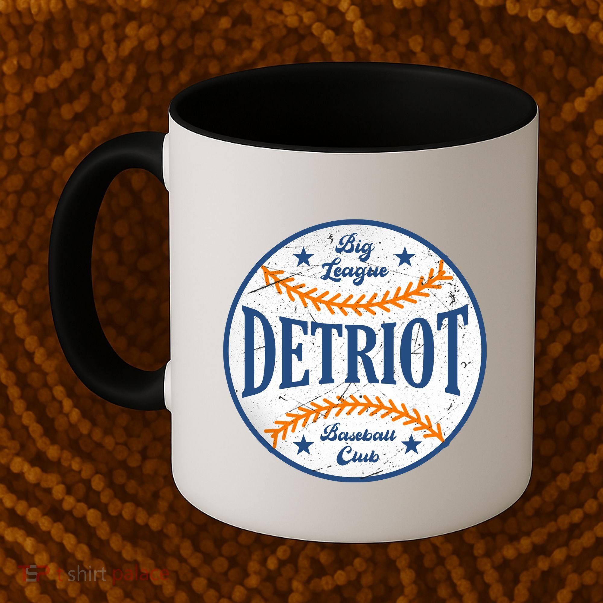 Detroit Big League Baseball Club Coffee Mug