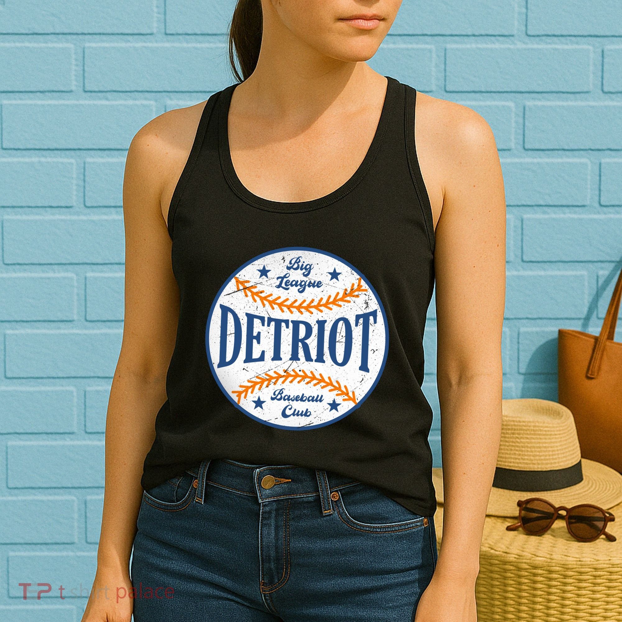 Detroit Big League Baseball Club Women's Tank Top