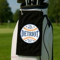 Detroit Big League Baseball Club Golf Towel thumb 2