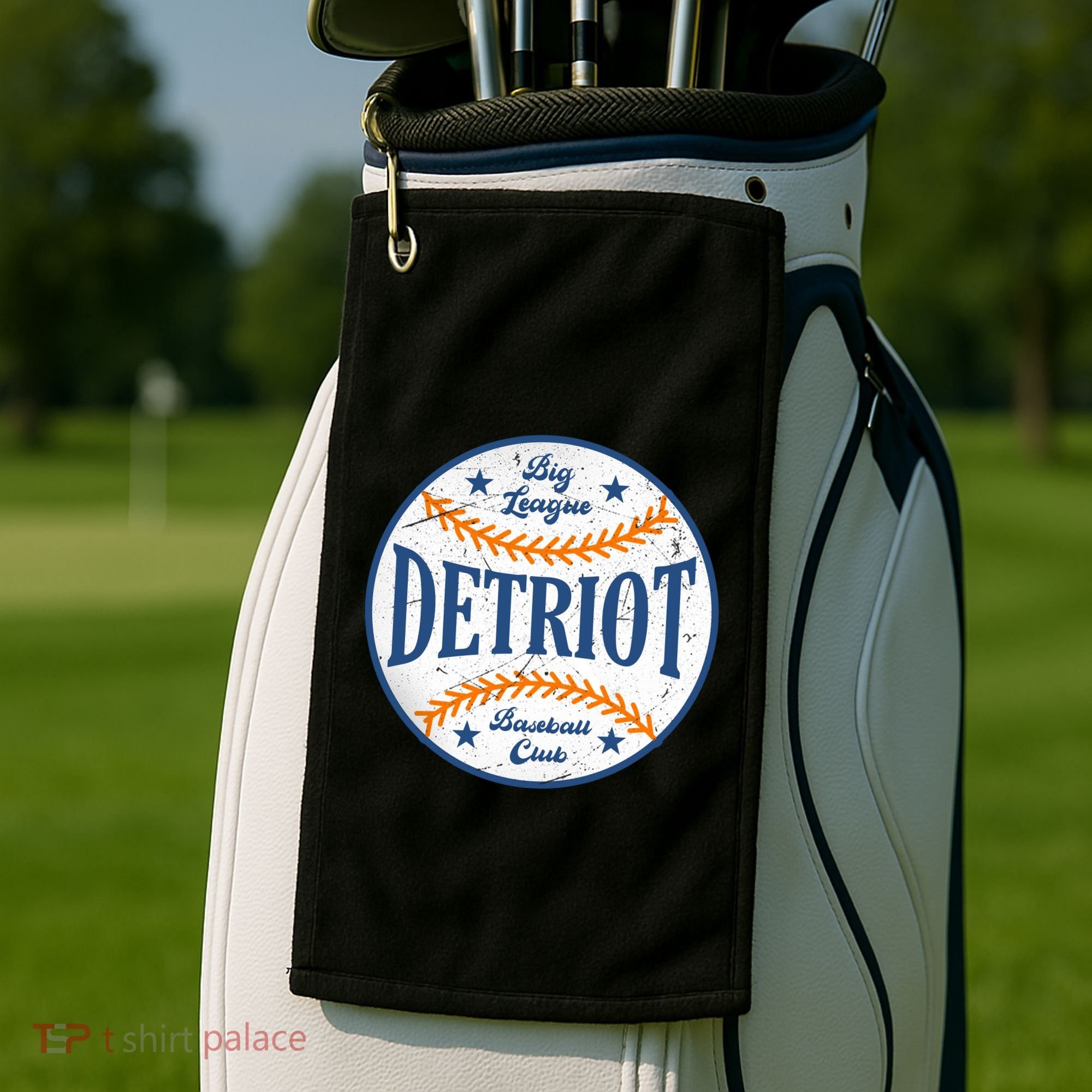 Detroit Big League Baseball Club Golf Towel