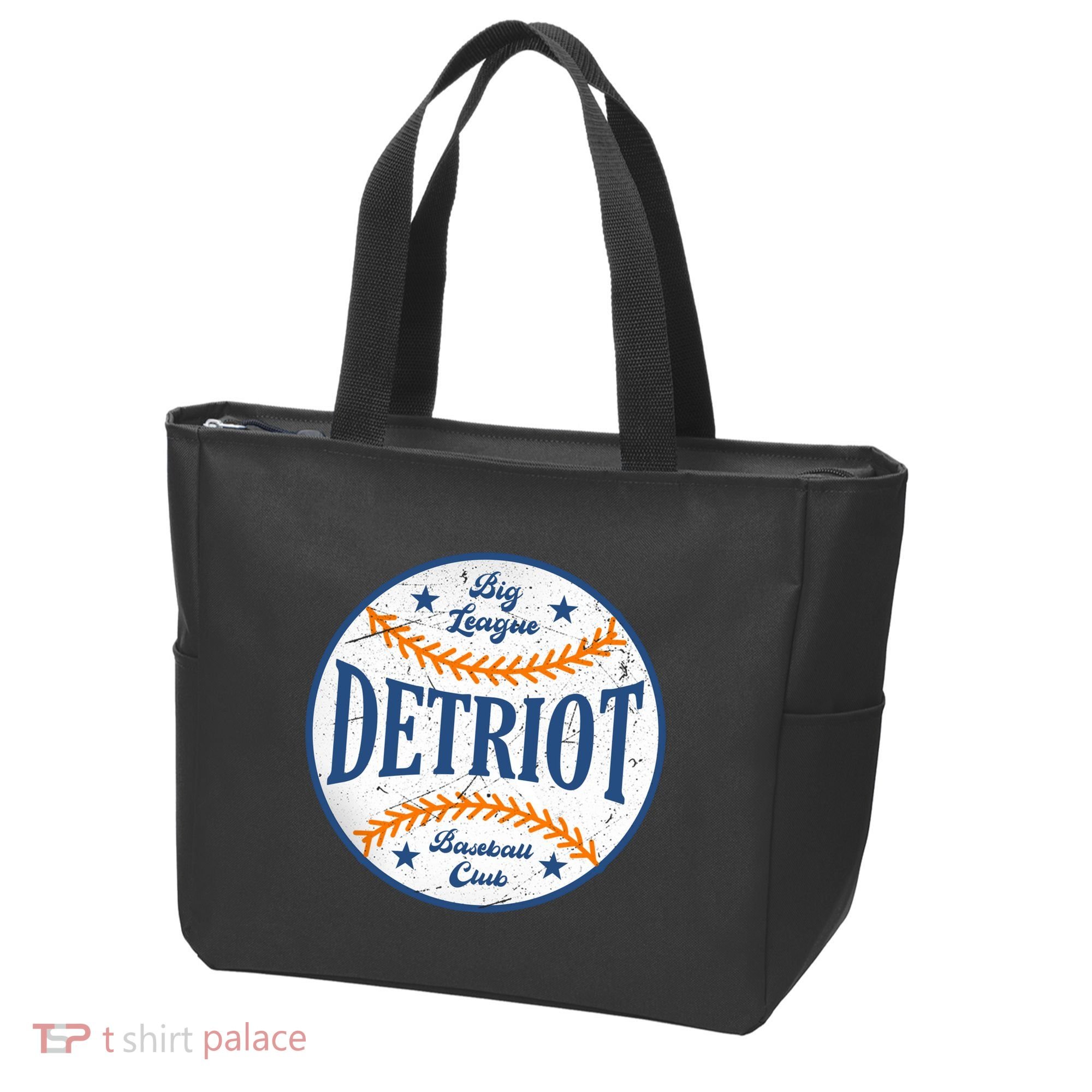 Detroit Big League Baseball Club Tote Bag