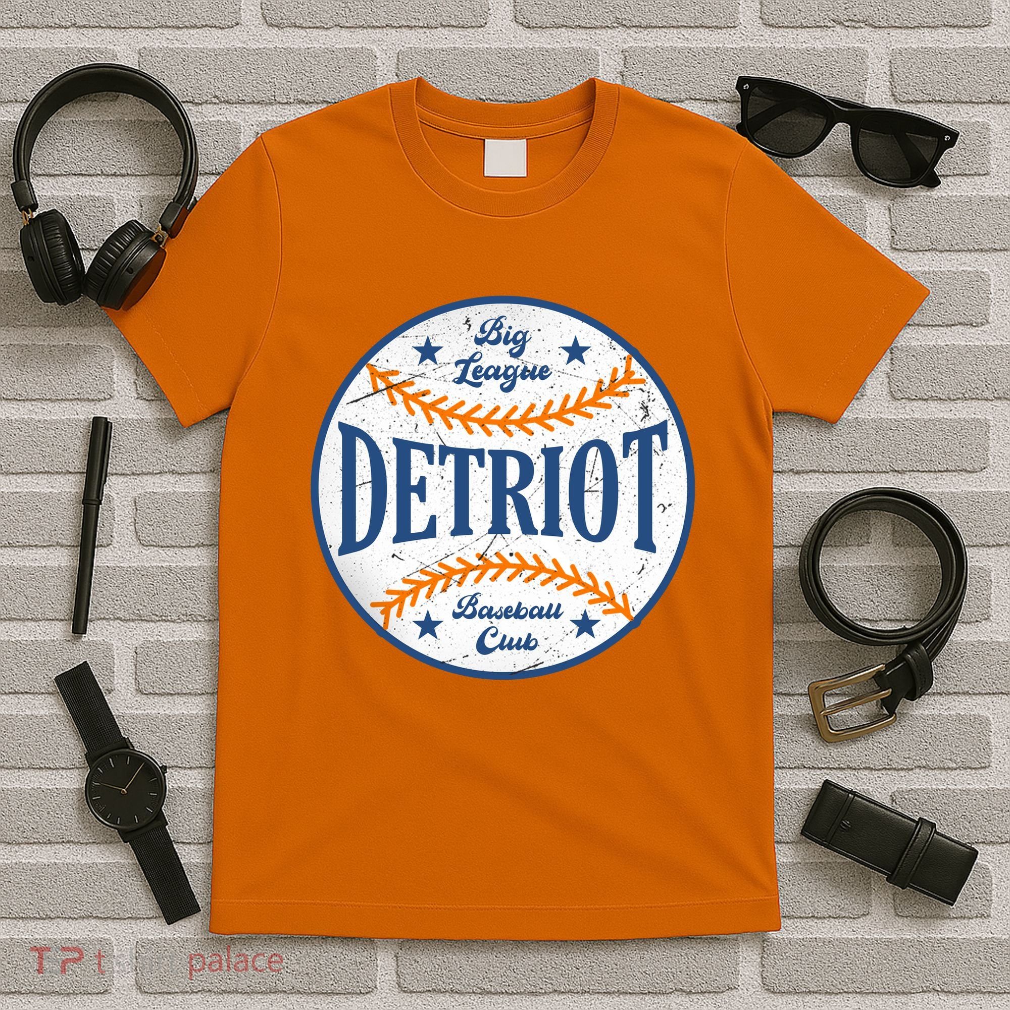 Detroit Big League Baseball Club T-Shirt