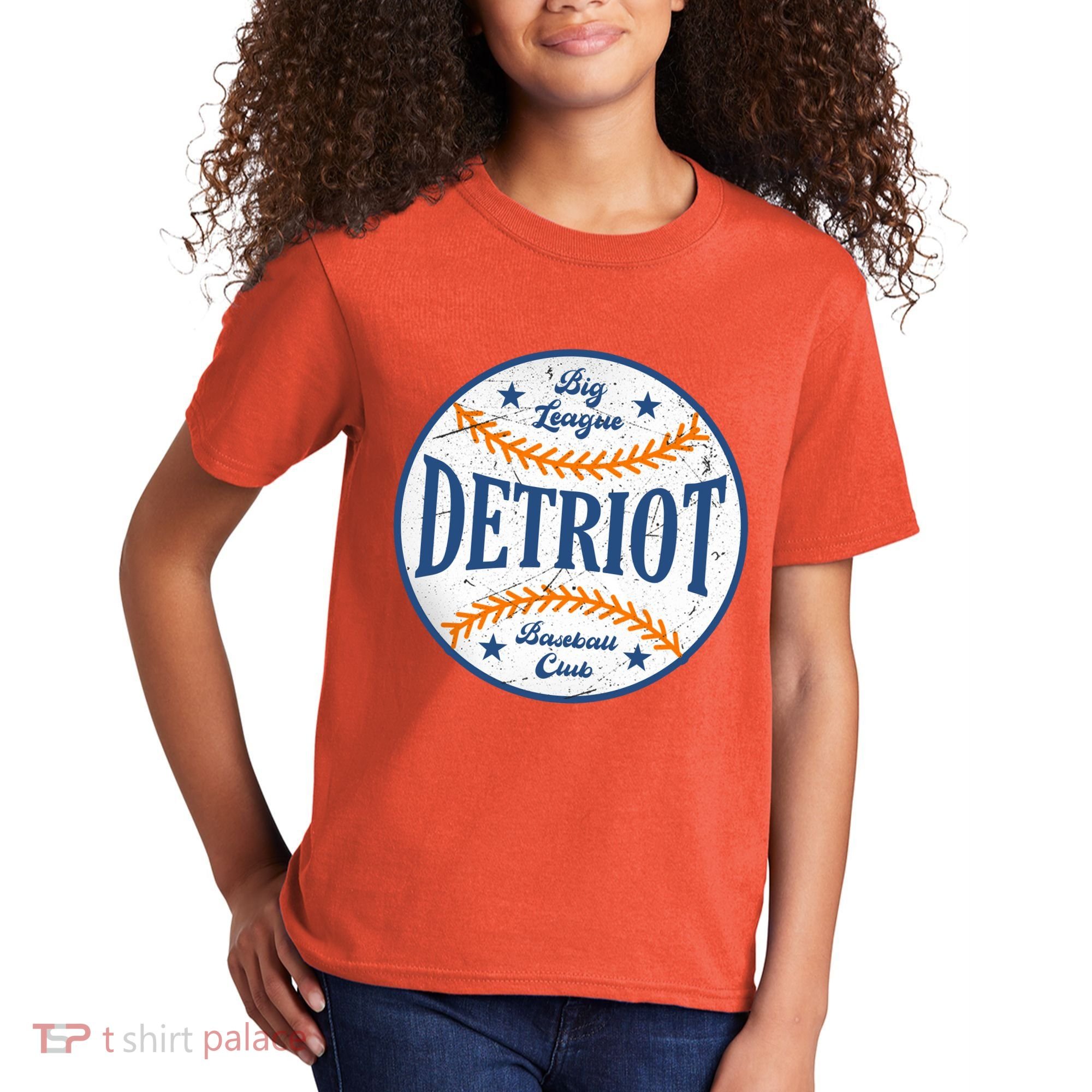 Detroit Big League Baseball Club Kids T-Shirt