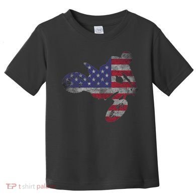 Dirt Bike Motocross Enduro Long Sleeve Toddler T-Shirt