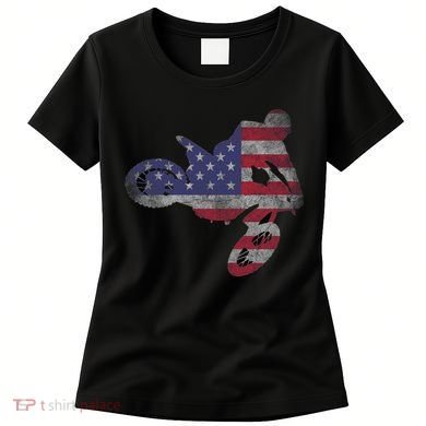 Dirt Bike Motocross Enduro Long Sleeve Women's T-Shirt