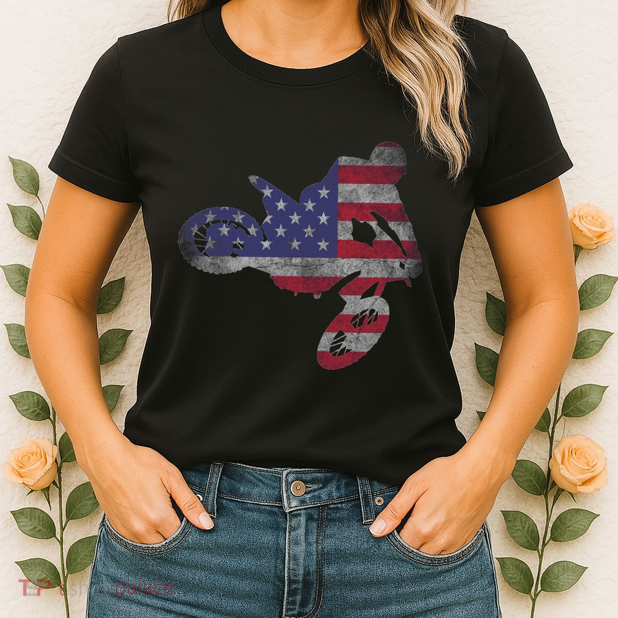 Dirt Bike Motocross Enduro Long Sleeve Women's T-Shirt