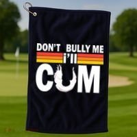 Don't Bully Me I'll Come Golf Towel thumb 1