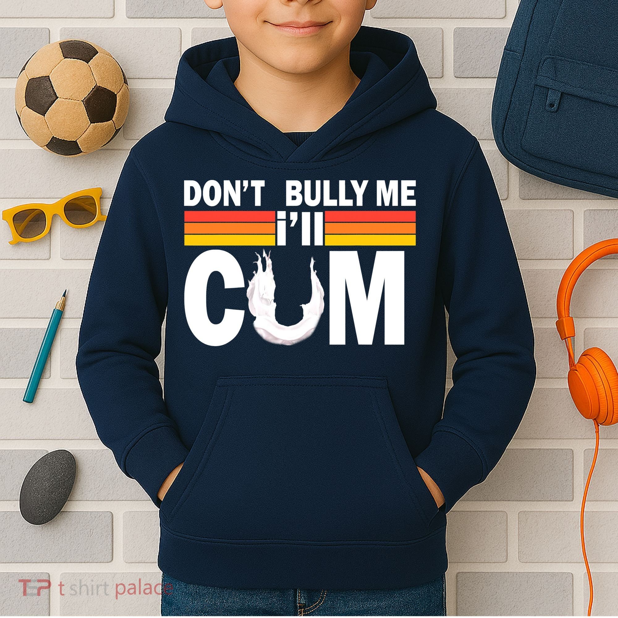 Don't Bully Me I'll Come Kids Hoodie