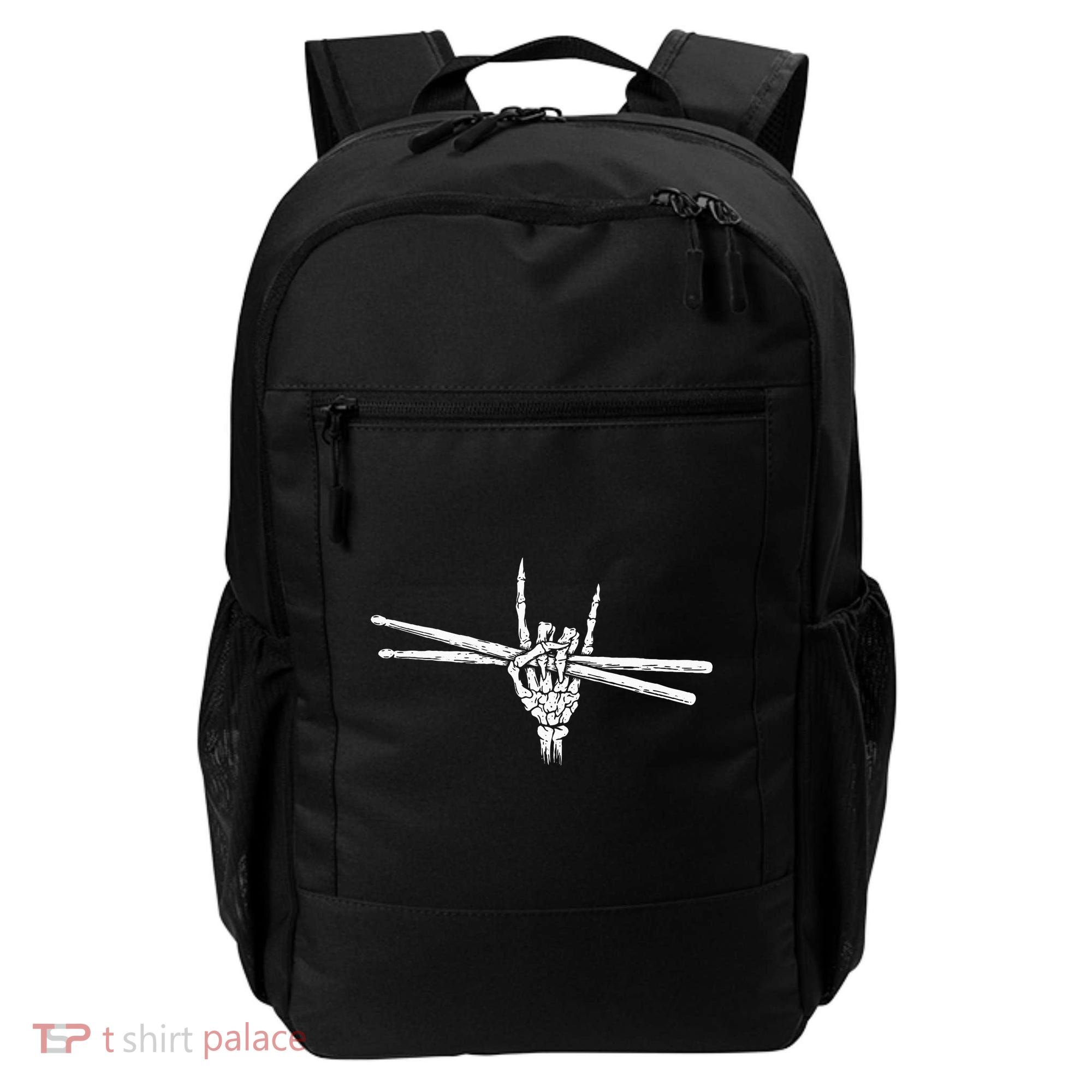 Drumsticks Band Music Drummer Percussion Player Backpack