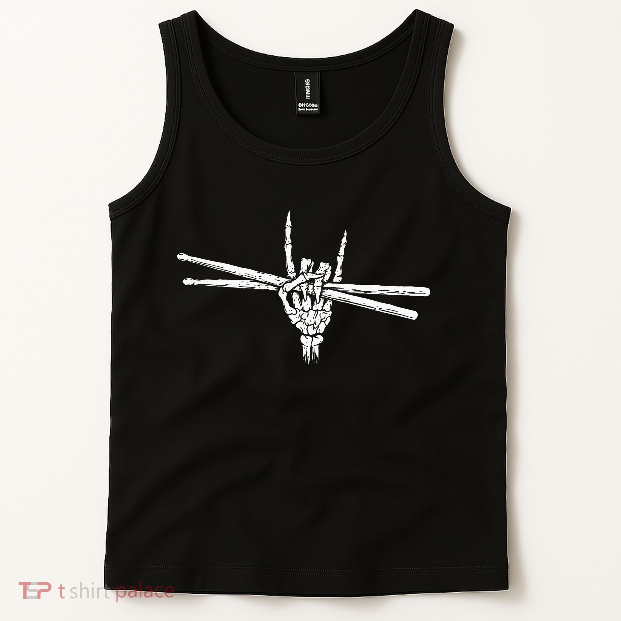 Drumsticks Band Music Drummer Percussion Player Tank Top