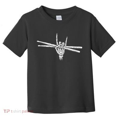 Drumsticks Band Music Drummer Percussion Player Toddler T-Shirt