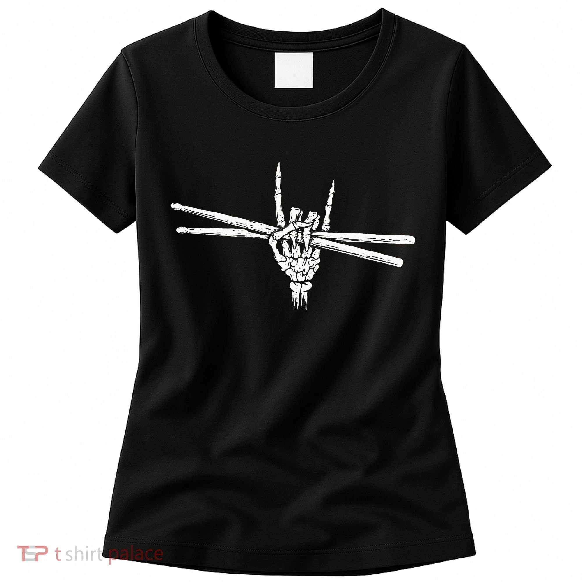 Drumsticks Band Music Drummer Percussion Player Women's T-Shirt