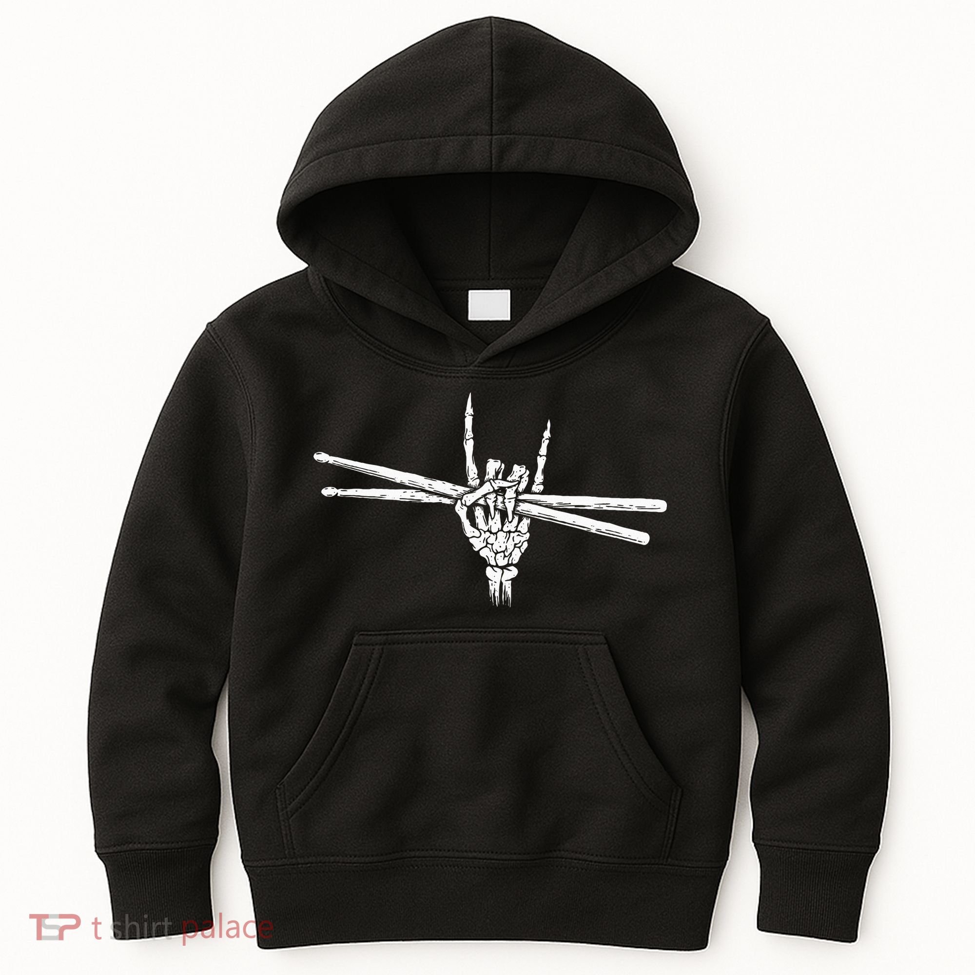 Drumsticks Band Music Drummer Percussion Player Kids Hoodie