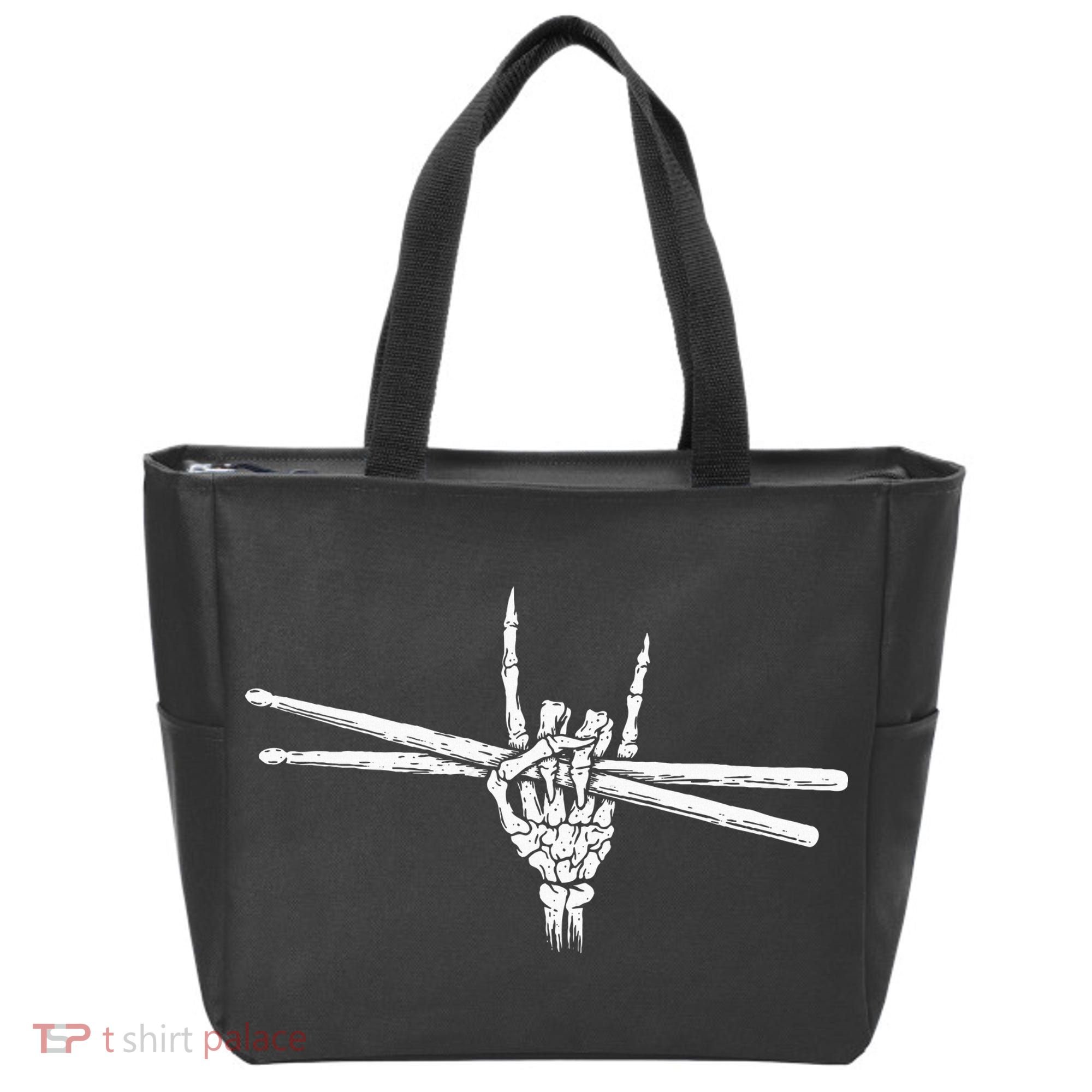 Drumsticks Band Music Drummer Percussion Player Tote Bag
