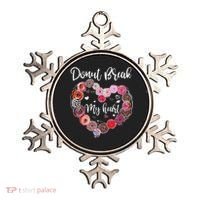 Donut Break My Heart Valentine's Day And For Donuts Great Gift Ornament thumb 0