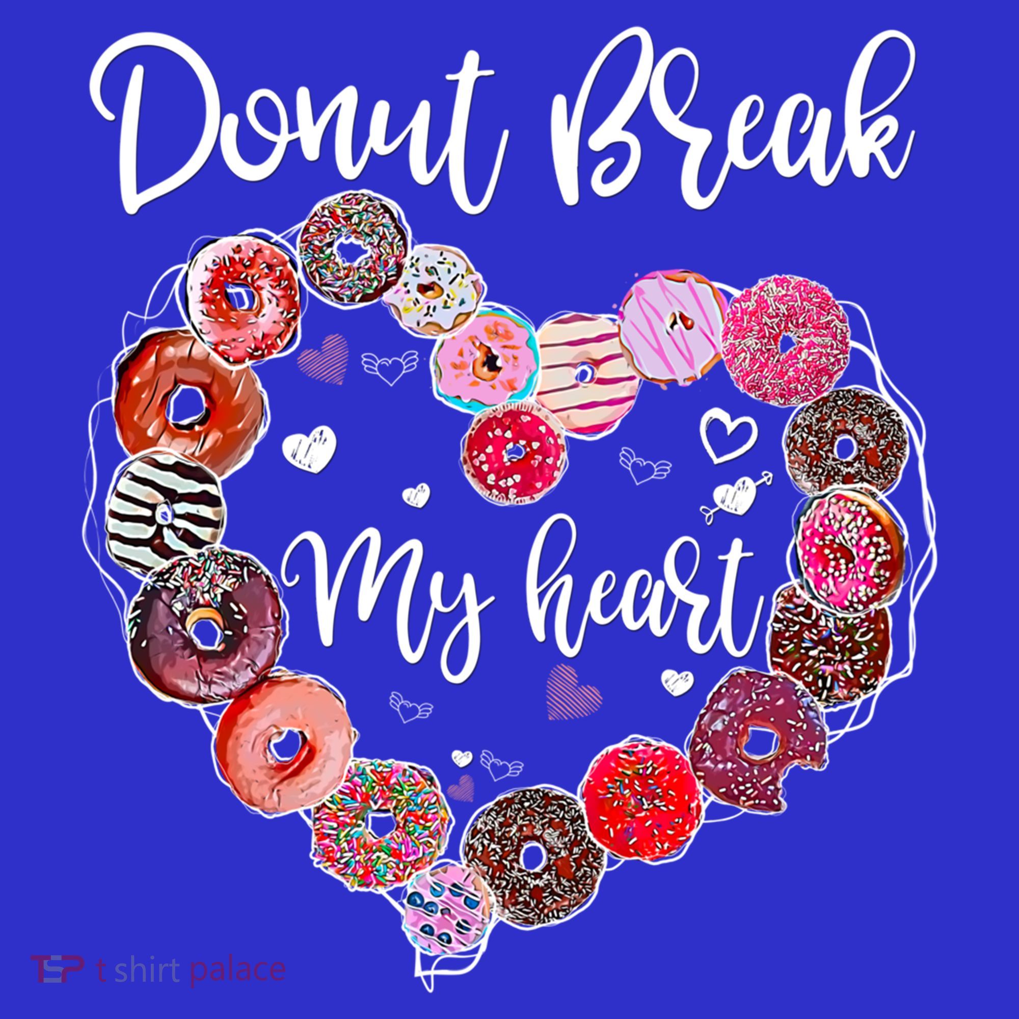 Donut Break My Heart Valentine's Day And For Donuts Great Gift Women's Tank Top