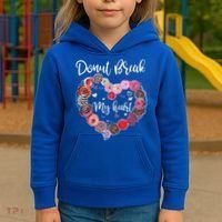 Donut Break My Heart Valentine's Day And For Donuts Great Gift Kids Hoodie thumb 3