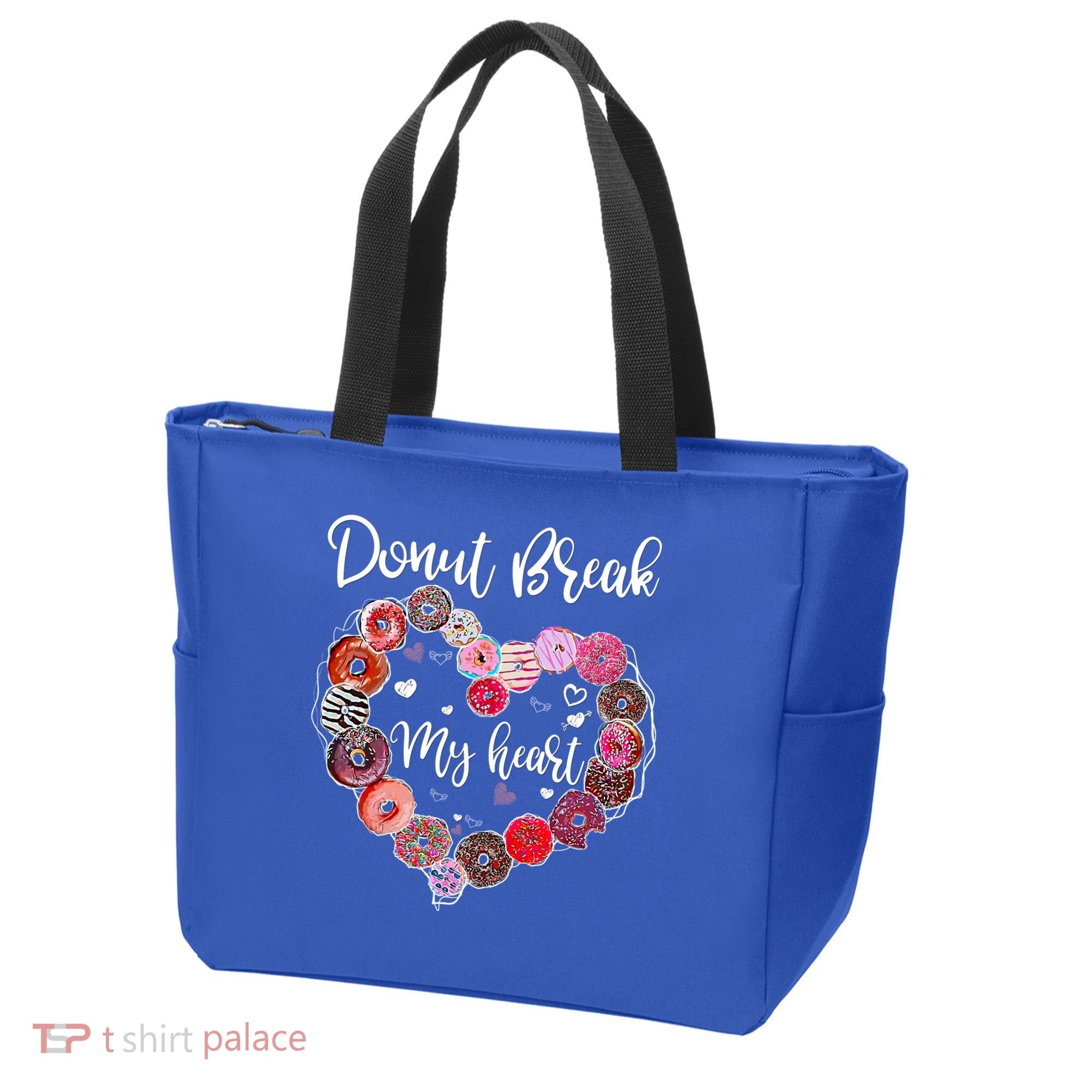Donut Break My Heart Valentine's Day And For Donuts Great Gift Tote Bag