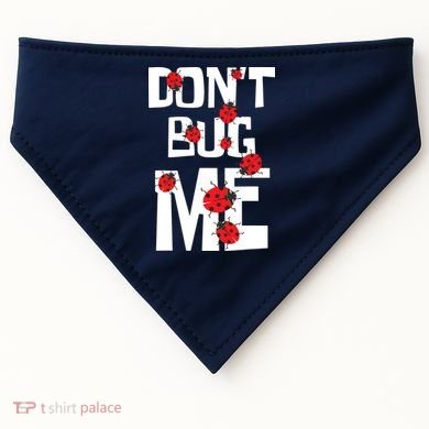 Don't Bug Me Entomophile Entomology Zoology Ladybug USA-Made Doggie Bandana