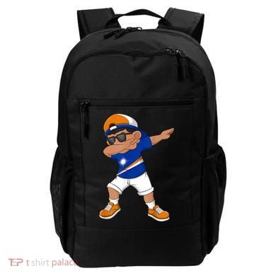 Dabbing Boy Marshall Islands Flag Dab Dance Backpack