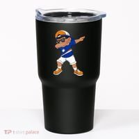 Dabbing Boy Marshall Islands Flag Dab Dance Tumbler thumb 0