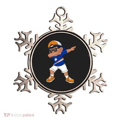 Dabbing Boy Marshall Islands Flag Dab Dance Ornament