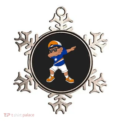 Dabbing Boy Marshall Islands Flag Dab Dance Ornament