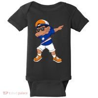 Dabbing Boy Marshall Islands Flag Dab Dance Baby Bodysuit thumb 0