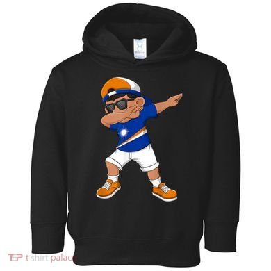 Dabbing Boy Marshall Islands Flag Dab Dance Toddler Hoodie