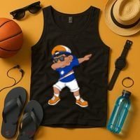 Dabbing Boy Marshall Islands Flag Dab Dance Tank Top thumb 4