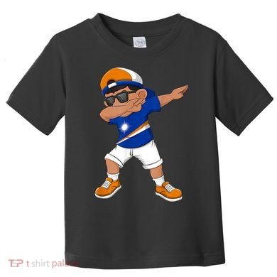 Dabbing Boy Marshall Islands Flag Dab Dance Toddler T-Shirt