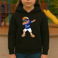 Dabbing Boy Marshall Islands Flag Dab Dance Kids Hoodie thumb 3