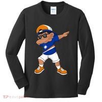 Dabbing Boy Marshall Islands Flag Dab Dance Kids Long Sleeve Shirt thumb 0