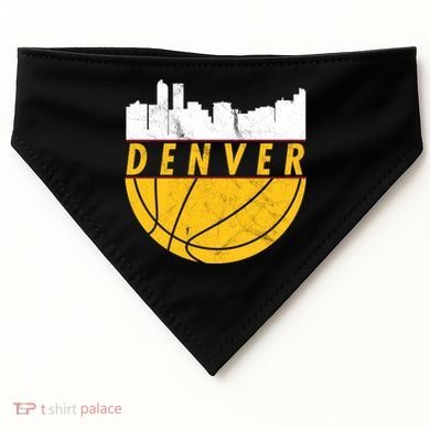 Denver Basketball Mile High 5280 Denver  USA-Made Doggie Bandana