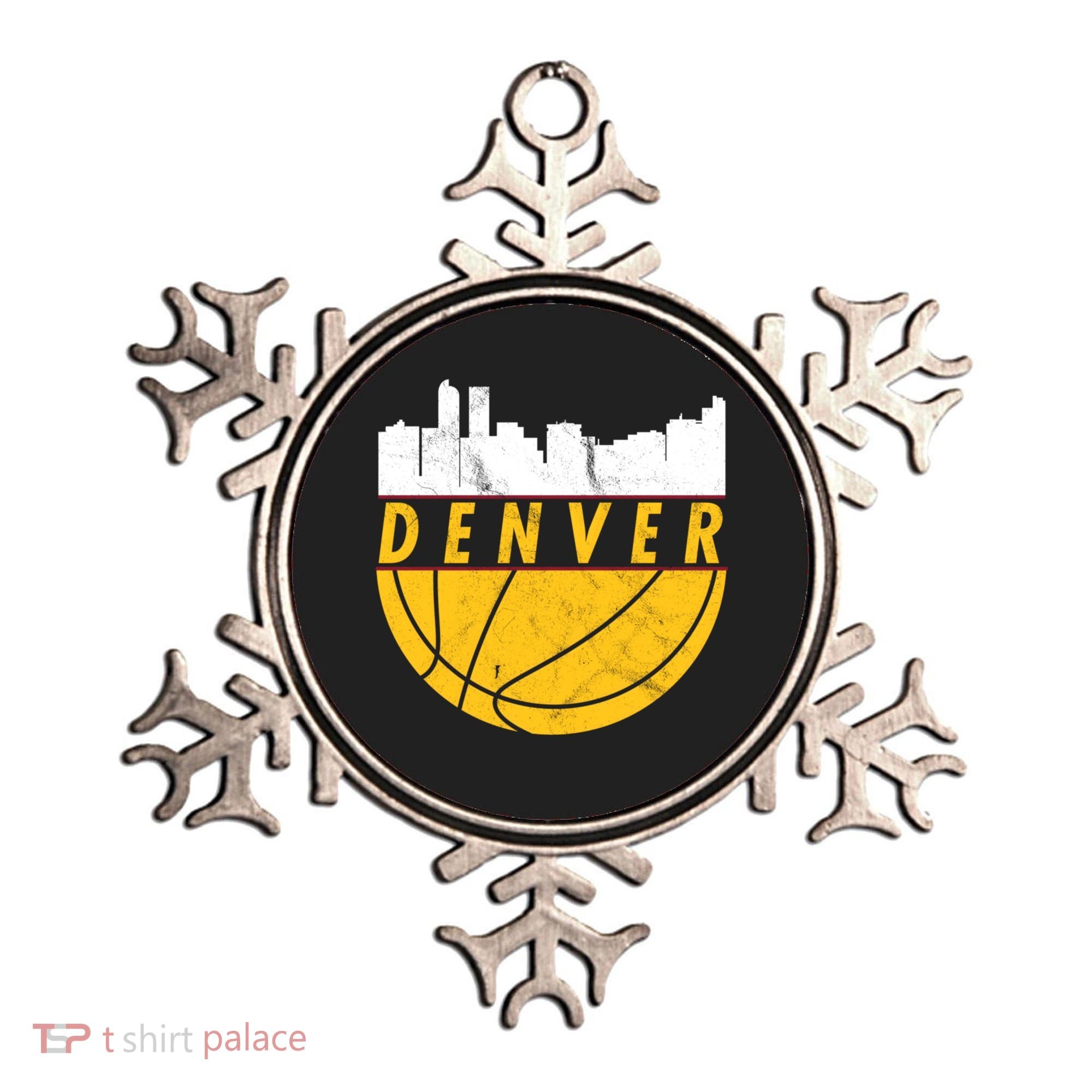 Denver Basketball Mile High 5280 Denver  Ornament