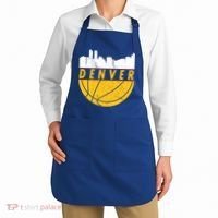 Denver Basketball Mile High 5280 Denver  Apron thumb 2