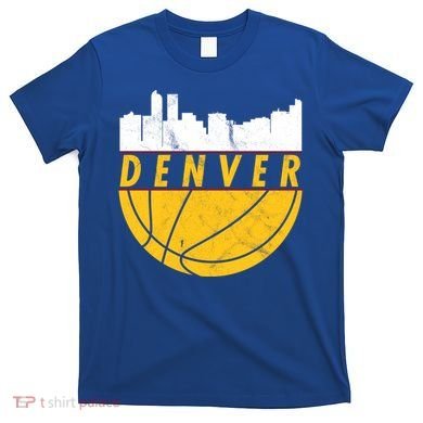 Denver Basketball Mile High 5280 Denver  T-Shirt