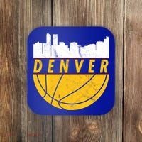 Denver Basketball Mile High 5280 Denver  Coaster thumb 0