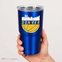 Denver Basketball Mile High 5280 Denver  Tumbler thumb 2