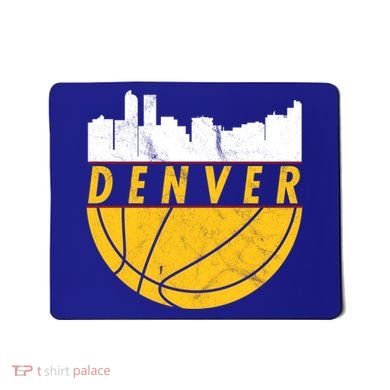 Denver Basketball Mile High 5280 Denver  Mousepad