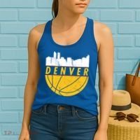 Denver Basketball Mile High 5280 Denver  Women's Tank Top thumb 2