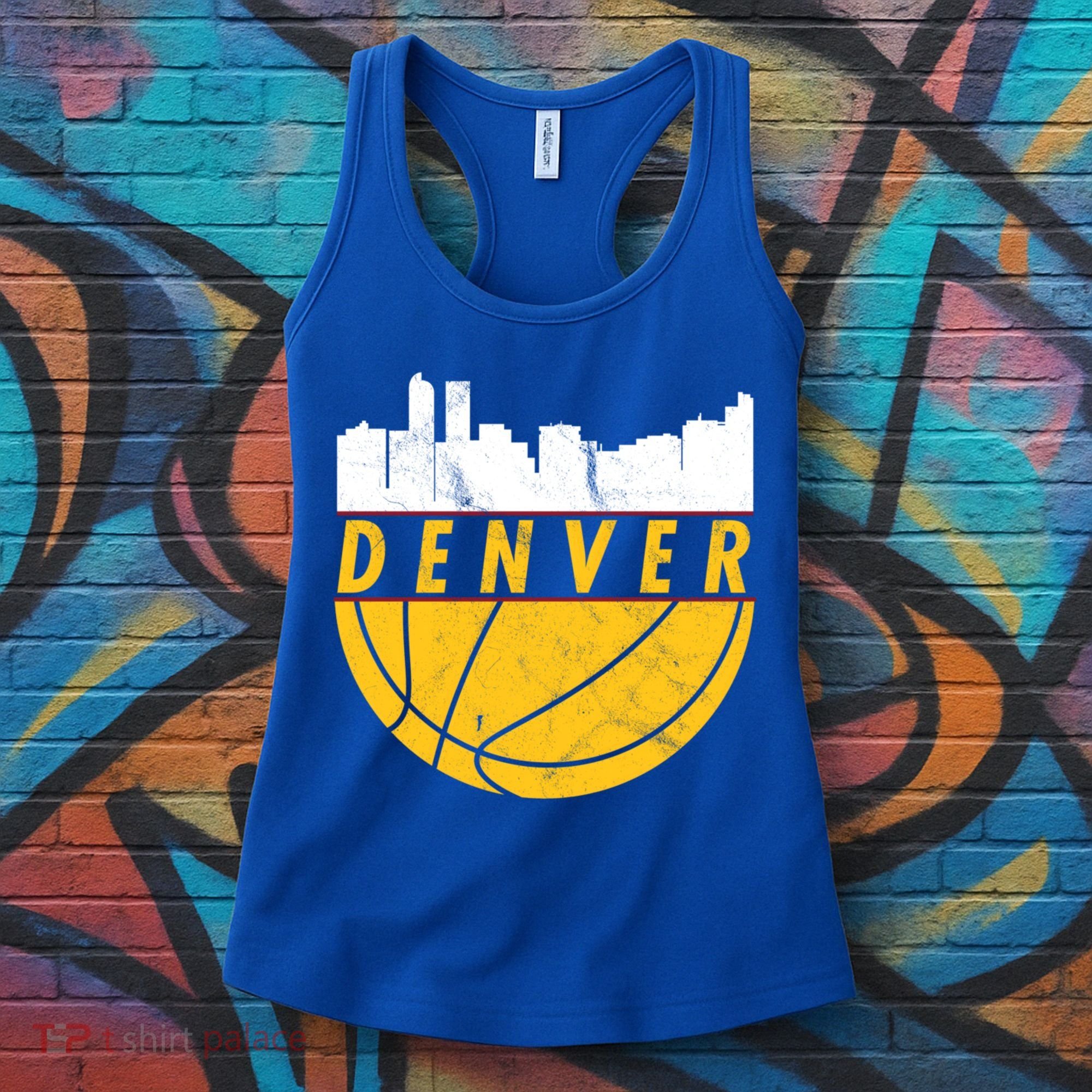 Denver Basketball Mile High 5280 Denver  Women's Tank Top