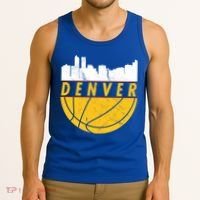 Denver Basketball Mile High 5280 Denver  Tank Top thumb 3
