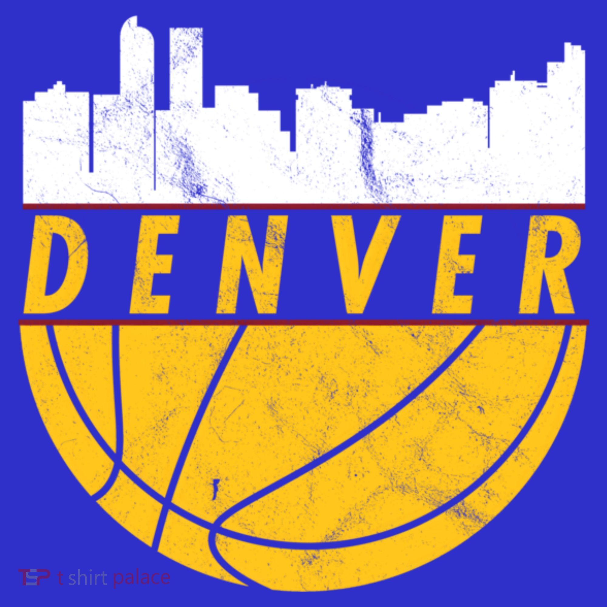Denver Basketball Mile High 5280 Denver  Tank Top