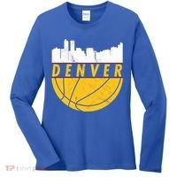 Denver Basketball Mile High 5280 Denver  Women's Long Sleeve Shirt thumb 0