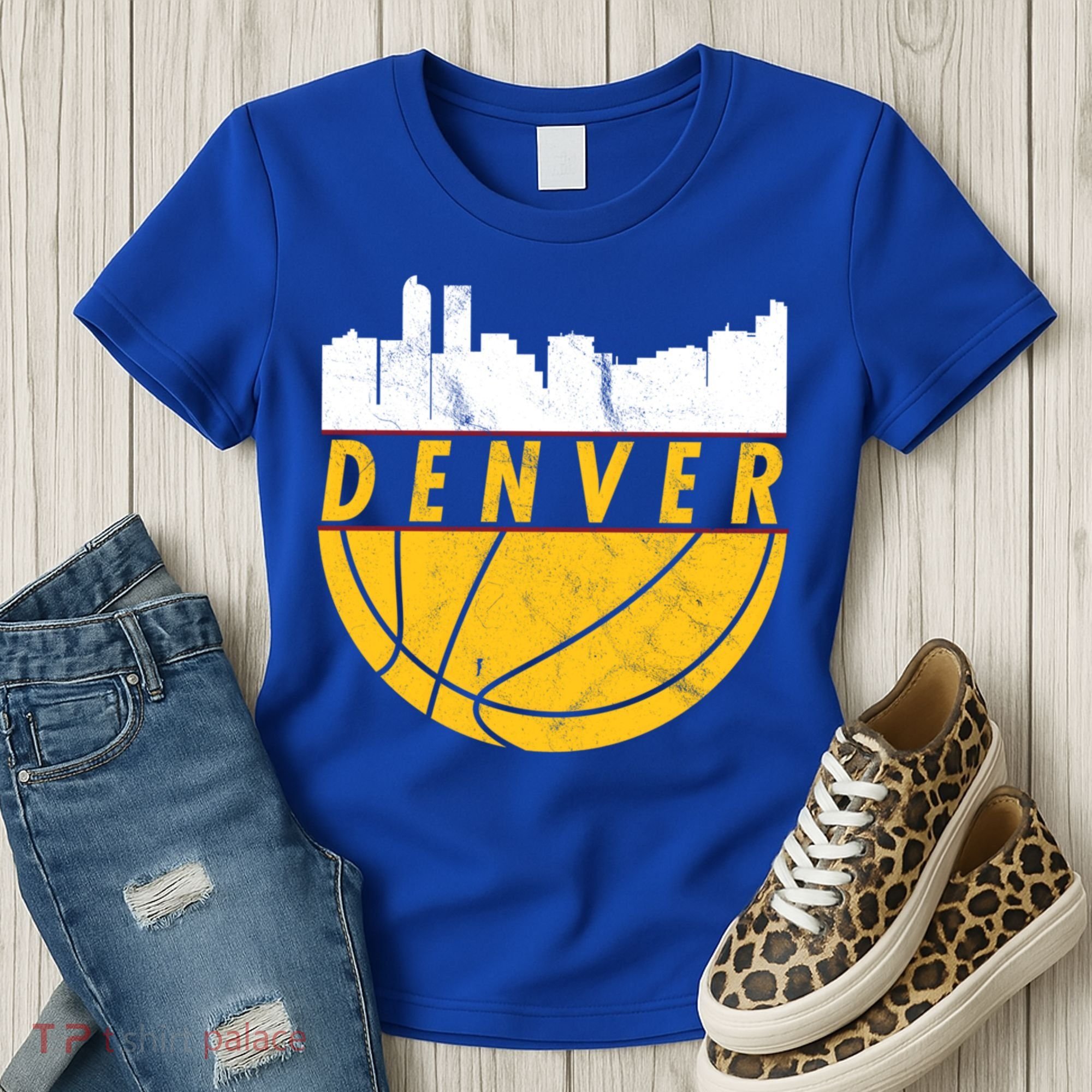 Denver Basketball Mile High 5280 Denver  Women's T-Shirt