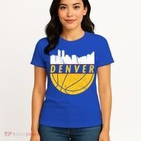 Denver Basketball Mile High 5280 Denver  Women's T-Shirt thumb 4