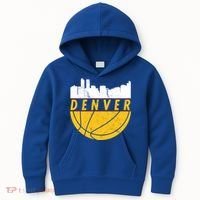 Denver Basketball Mile High 5280 Denver  Kids Hoodie thumb 0